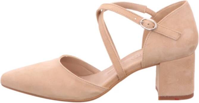 Lloyd Veloursleren Blokhak Sandalen Vrouwen