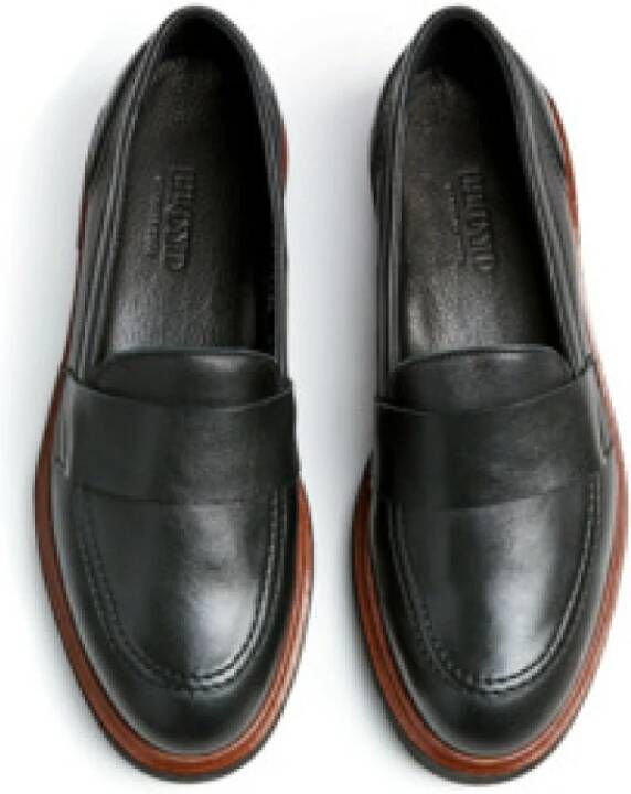Lloyd Zwarte dames mocassins comfortabele stijl