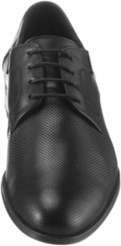Lloyd Zwarte Veterschoenen Levin Stijl