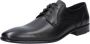 Lloyd Zwarte Veterschoenen Manon Black Heren - Thumbnail 5