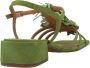 Lodi Elegant High Heel Sandals Green Dames - Thumbnail 4