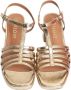 Lodi Gouden Jurk Sandalen Vrouwen Leer Yellow Dames - Thumbnail 3