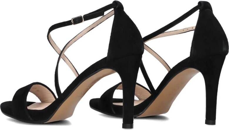 Lodi Zwarte Suède Dames Sandalen Idiara Black Dames