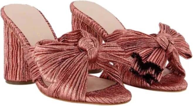 Loeffler Randall Fabric sandals Roze Dames