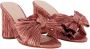 Loeffler Randall Roze Metallic Penny Sandalen Leer - Thumbnail 2