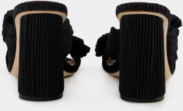 Loeffler Randall Zwarte Leren Penny Pumps Black Dames