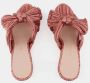 Loeffler Randall Roze Metallic Penny Sandalen Leer Pink Dames - Thumbnail 4