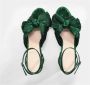 Loeffler Randall Camellia sandalen in Emerald Polyesther Groen Dames - Thumbnail 3