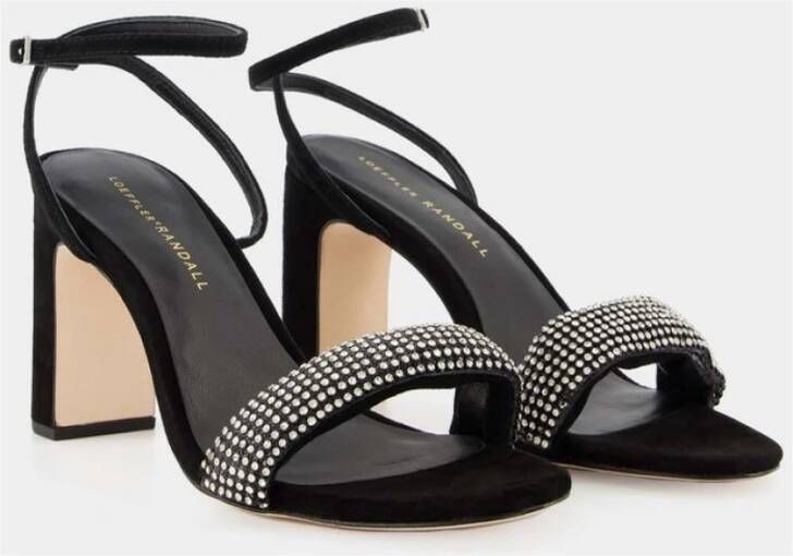 Loeffler Randall Hoge hiel sandalen Zwart Dames