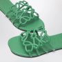Loewe Groene Petal Sandalen - Thumbnail 2