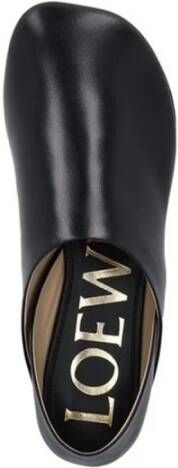 Loewe Leren Loafers met Bloemvormige Neus
