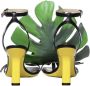 Loewe Monstera Leren Sandalen met Asymmetrische Hak - Thumbnail 2