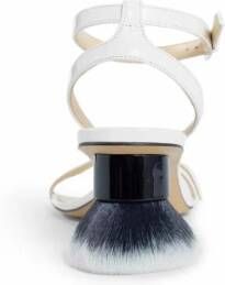 Loewe Petal Brush leren sandalen