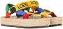Loewe Pre-owned Canvas espadrilles Multicolor Dames - Thumbnail 3