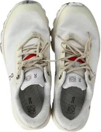 Loewe Pre-owned Cotton sneakers White Dames