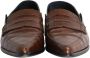 Loewe Pre-owned Leather flats Brown Dames - Thumbnail 2