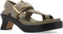 Loewe Sandalen Ease Heel Sandal 90 in bruin - Thumbnail 5