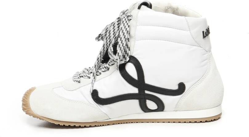 Loewe Witte Ballet Runner High Top Sneakers