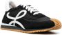 Loewe Zwart Wit Nylon Suede Runner Sneakers Black Heren - Thumbnail 3