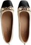 Lola Casademunt Beige Casual Synthetische Ballerina's Beige Dames - Thumbnail 2