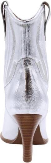 Lola Cruz Western Style Cowboy Boots Gray Dames