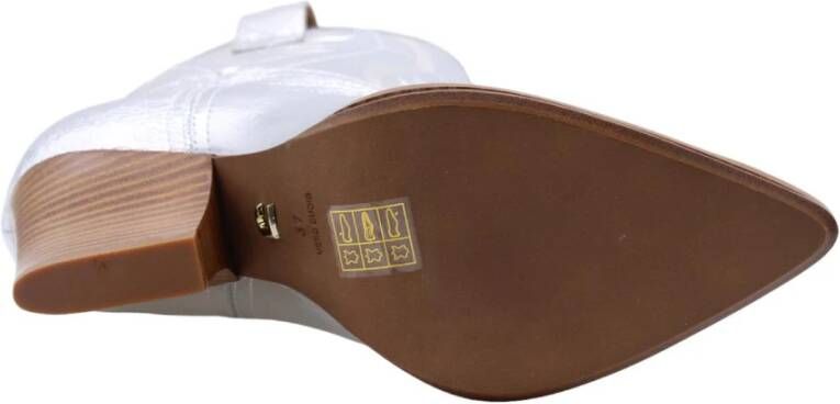 Lola Cruz Western Style Cowboy Boots Gray Dames