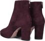 LOLA CRUZ Enkellaarsjes Dames 045t30bk Maat: 39 Materiaal: Suède Kleur: Rood - Thumbnail 3