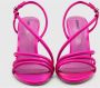 Lola Cruz Fuchsia Hoge Hak Sandalen Pink Dames - Thumbnail 2