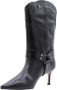 Lola Cruz Herfst Stijl Laars Laarzen Black Dames - Thumbnail 12