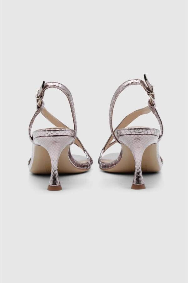 Lola Cruz High Heel Sandals Gray Dames