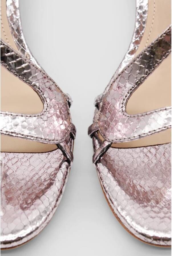 Lola Cruz High Heel Sandals Gray Dames