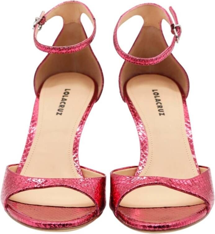 Lola Cruz High Heel Sandals Roze Dames