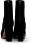 Lola Cruz Zwarte rits hakken leren laarzen Black Dames - Thumbnail 6