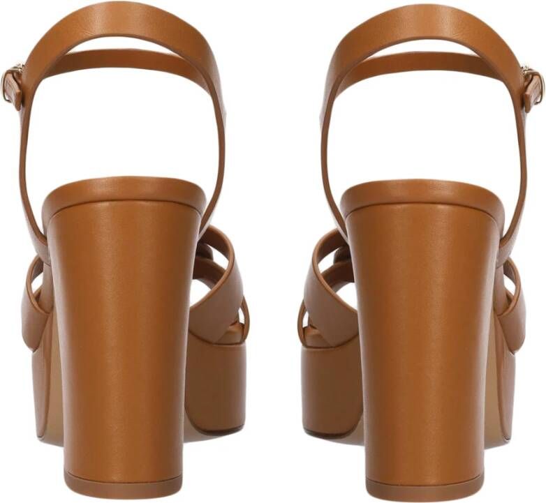 Lola Cruz Platformsandalen met blokhak