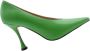Lola Cruz Piaf Sneakers Green Dames - Thumbnail 7