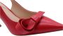 Lola Cruz Rode Slingback Sandalen - Thumbnail 4