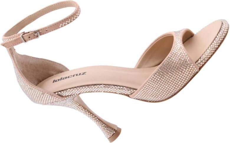 Lola Cruz Sandaal Beige Dames