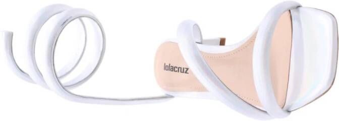Lola Cruz Gems High Heel Sandalen Gray Dames
