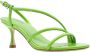 Lola Cruz Hoge hak sandalen Bertha Stijlvol en van hoge kwaliteit Groen Dames - Thumbnail 12