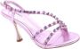 Lola Cruz Hoge hak sandalen voor stijlvolle vrouwen Pink Dames - Thumbnail 7