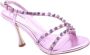 Lola Cruz Hoge hak sandalen voor stijlvolle vrouwen Pink Dames - Thumbnail 7