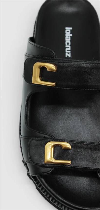 Lola Cruz Sliders Black Dames