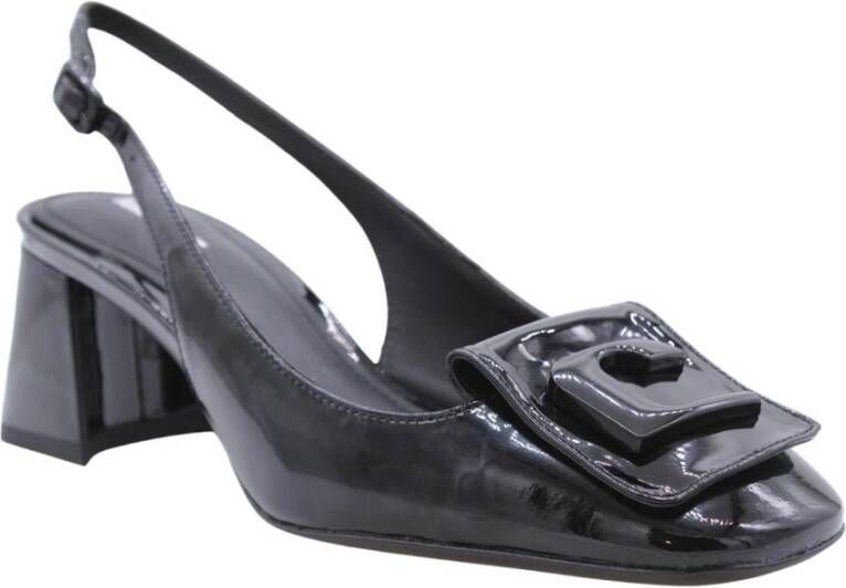 Lola Cruz Slingback Hondje Black Dames