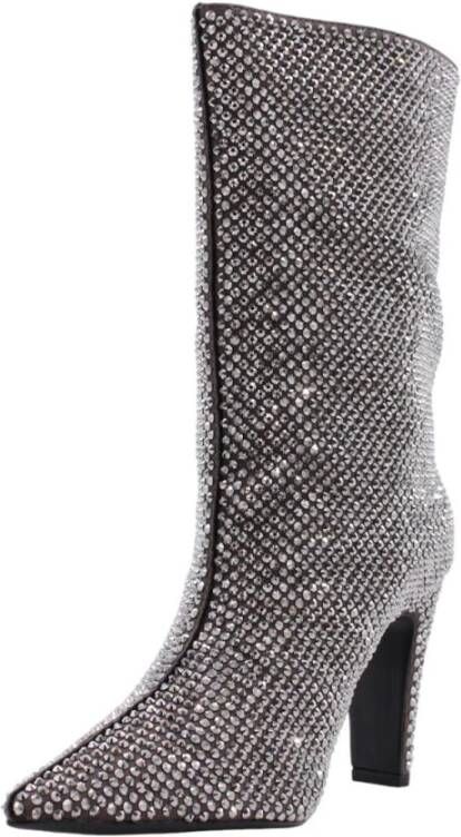 Lola Cruz Stijlvolle Enkellaars voor Oktober Gray Dames