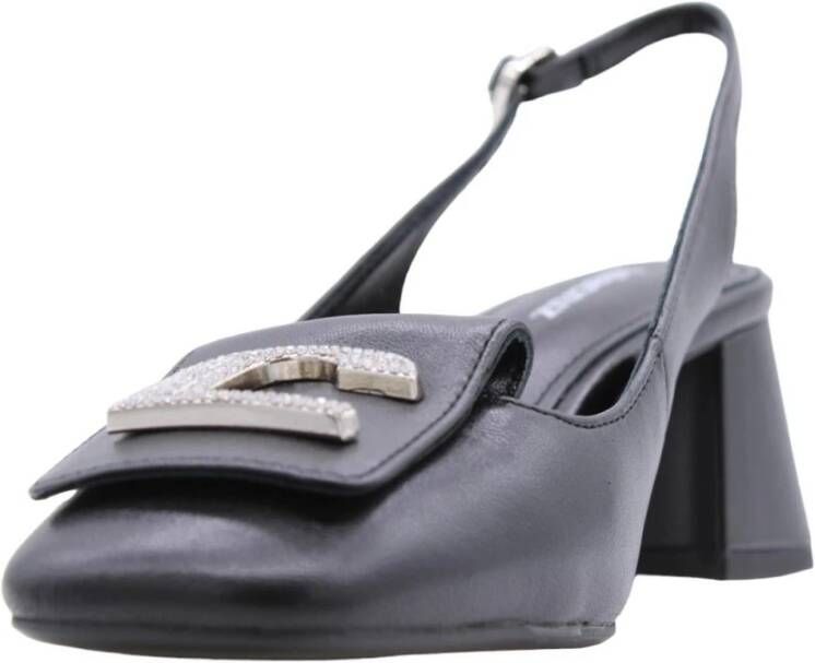 Lola Cruz Stijlvolle MAY Muiltjes Black Dames