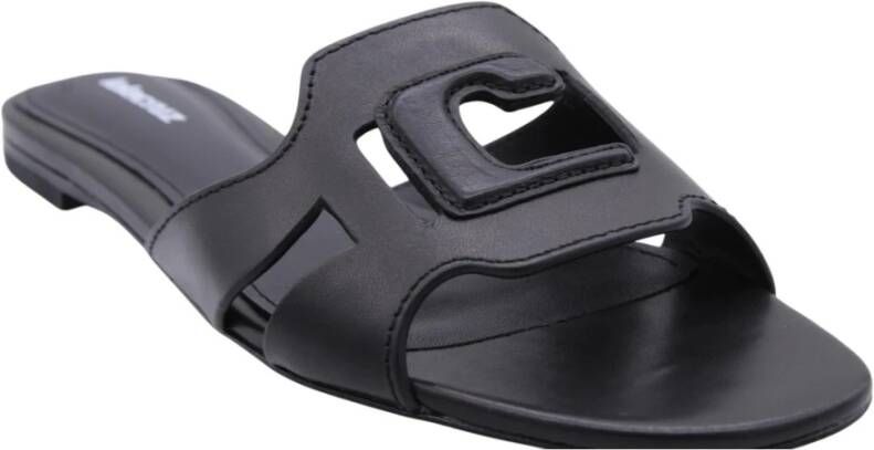 Lola Cruz Stijlvolle Paarse Muilezelschoenen