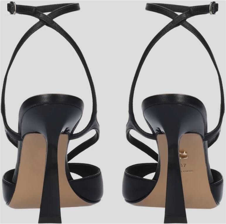 Lola Cruz Streep Heel Sandals 95