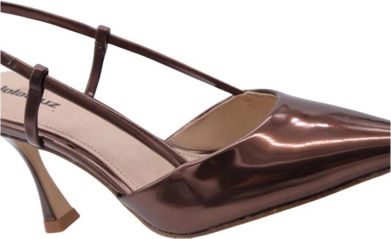 Lola Cruz Zand Slingback Sandalen