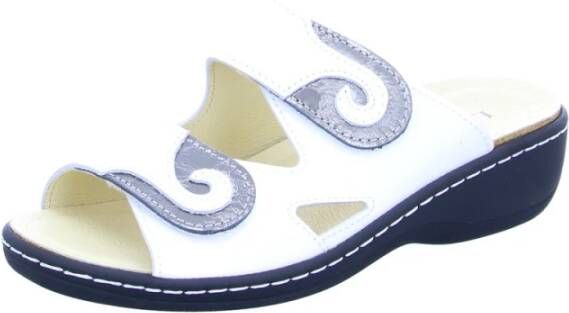 Longo Leren Dames Slippers