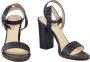 Lorena Antoniazzi Leren Sandaal Blue Dames - Thumbnail 4